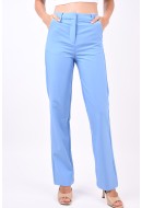 Pantaloni Dama Jjxx Jxellis Slim Stra Hw Silver Lake Blue